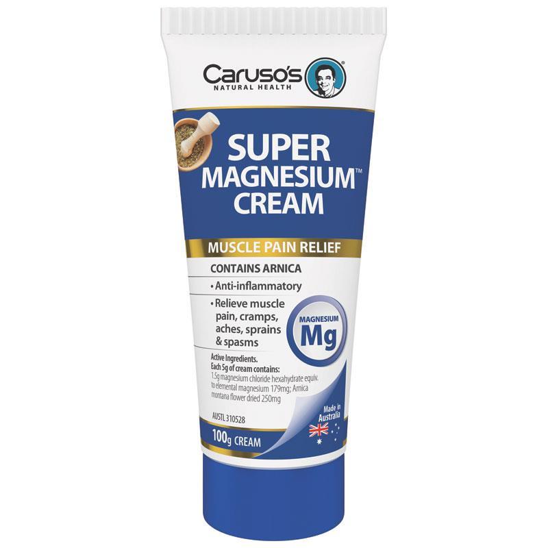 Caruso's Natural Health Super Magnesium Cream 100g - Cutprice Online