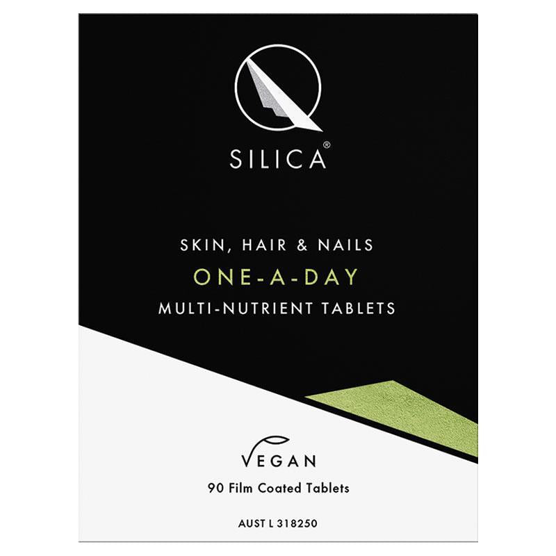 Qsilica One A Day Intensive Skin Hair & Nails 90 Tablets - Cutprice Online
