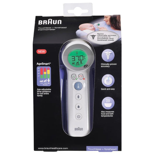 Braun Touchless + Forehead Thermometer BNT 400 - Cutprice Online