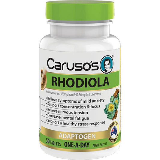 Caruso's Natural Health Rhodiola 50 Tablets - Cutprice Online