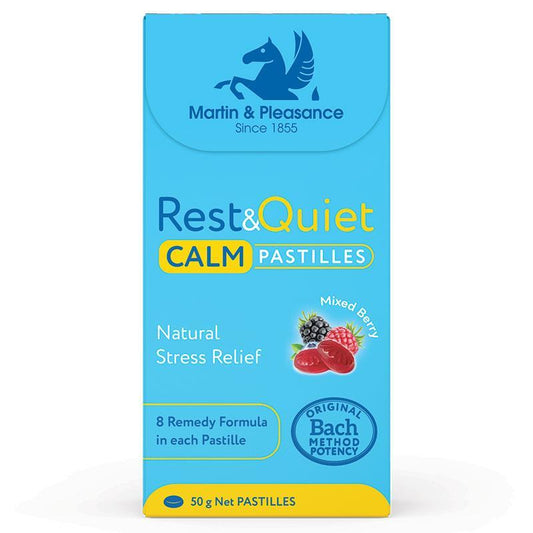 Martin & Pleasance Rest & Quiet Calm Pastilles Mixed Berry 50g - Cutprice Online
