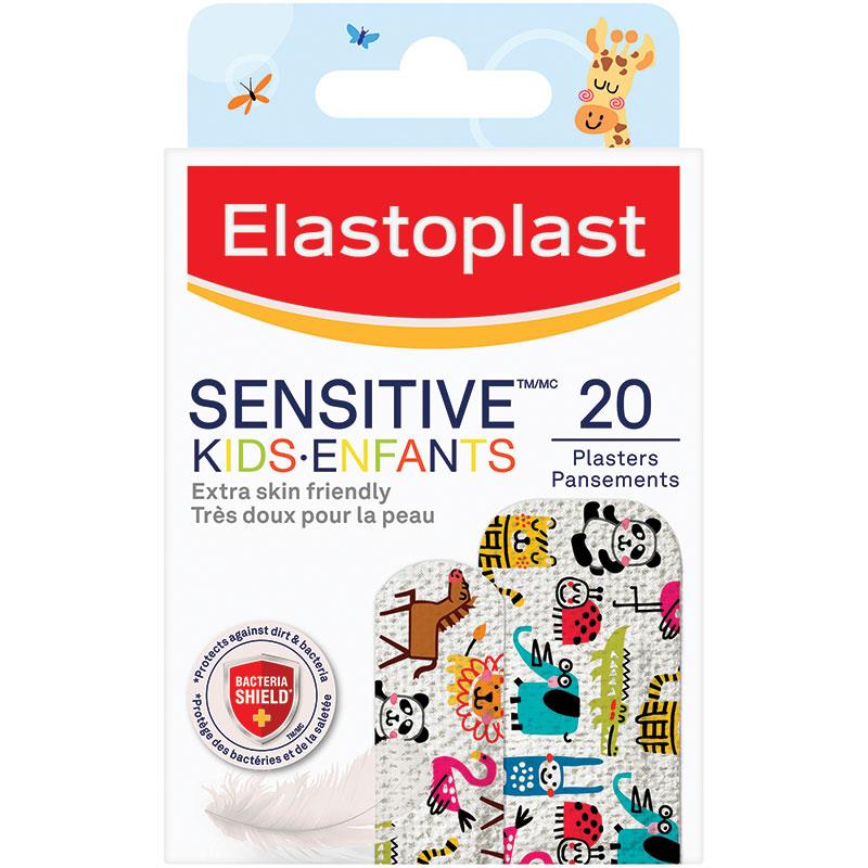 Elastoplast Sensitive Kids Animals 20PK - Cutprice Online