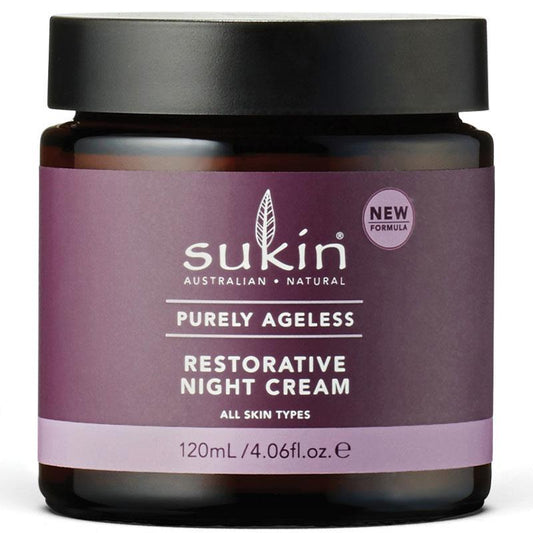 Sukin Purely Ageless Restorative Night Cream 120ml - Cutprice Online