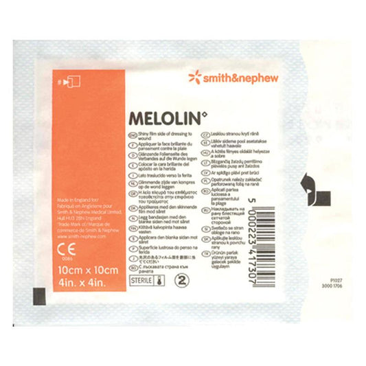 Melolin 10cm x 10cm Single Dressing - Cutprice Online