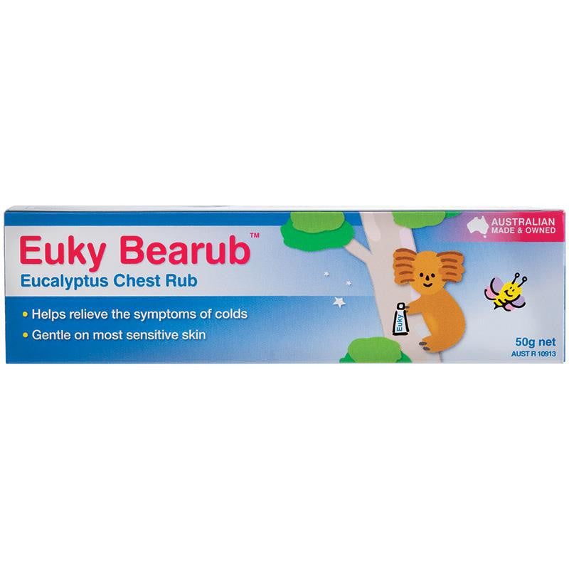 Euky Bearub Eucalyptus Chest Rub 50g - Cutprice Online