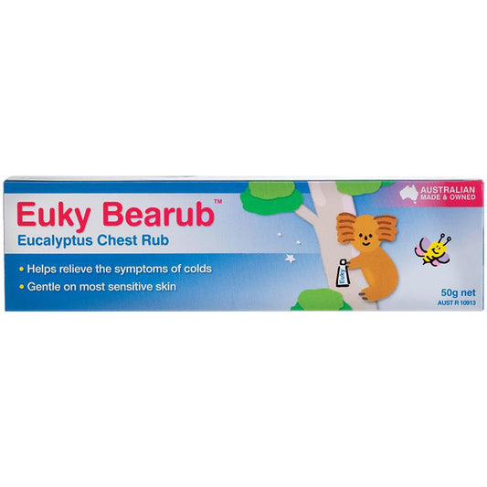 Euky Bearub Eucalyptus Chest Rub 50g - Cutprice Online