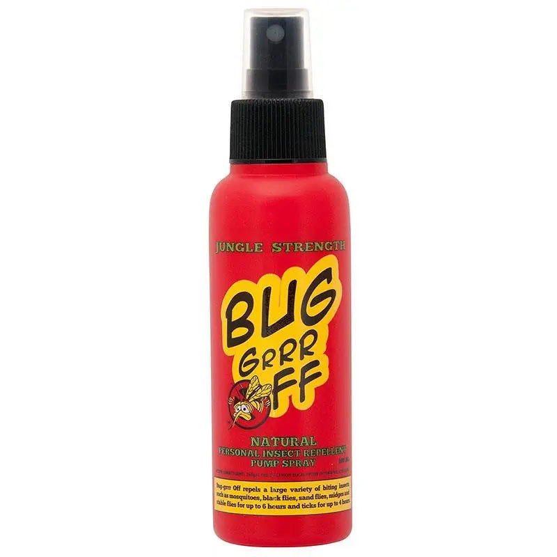Bug-Grrr Off 100% Natural Insect Repellent Jungle Strength 100ml BUG-GRRR