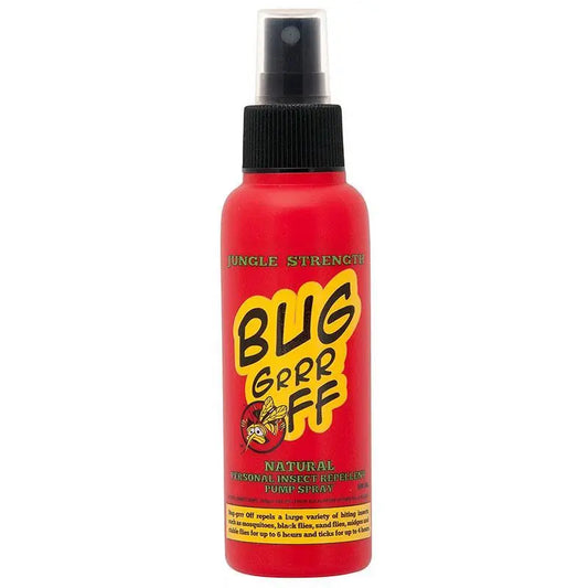 Bug-Grrr Off 100% Natural Insect Repellent Jungle Strength 100ml BUG-GRRR