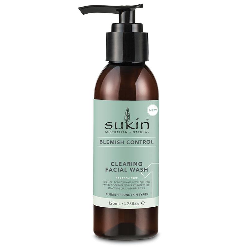 Sukin Blemish Control Clearing Facial Wash 125ml - Cutprice Online