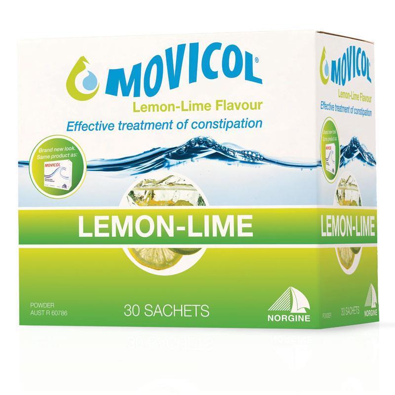 Movicol Powder Sachets 13g Lemon Lime 30 - Cutprice Online