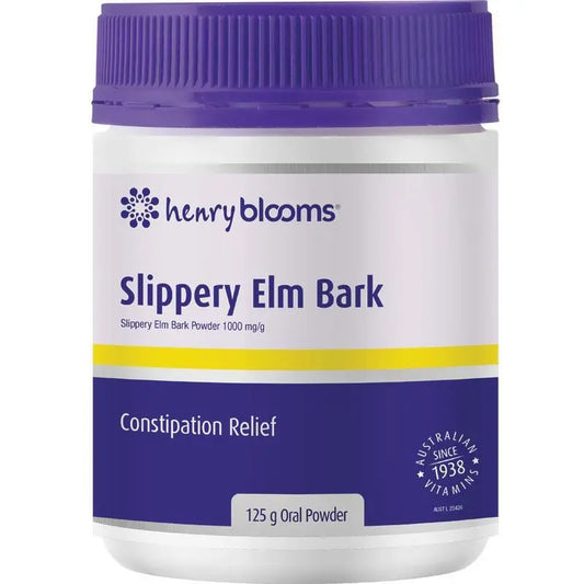Henry Blooms Slippery Elm Bark Powder 125g HENRY BLOOMS