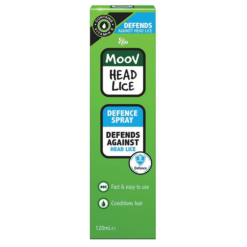 Ego Moov Head Lice Defence Spray 120ml - Lice/Nits - Cutprice Online