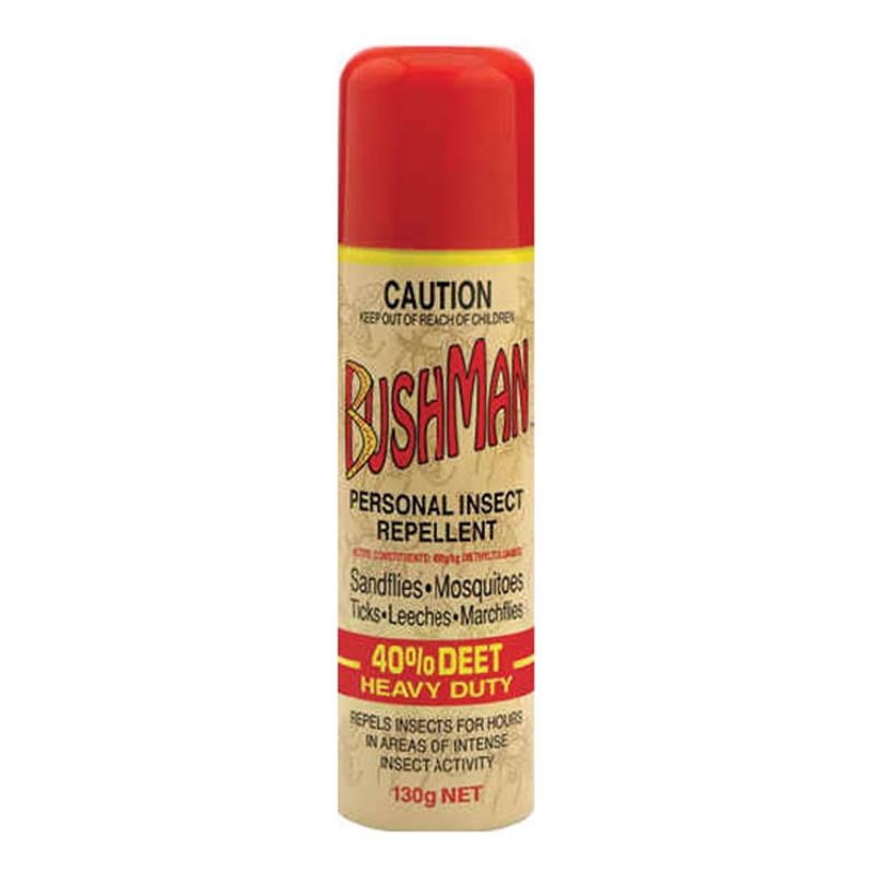 Bushman Heavy Duty Insect Repellent Aerosol 130g - Cutprice Online
