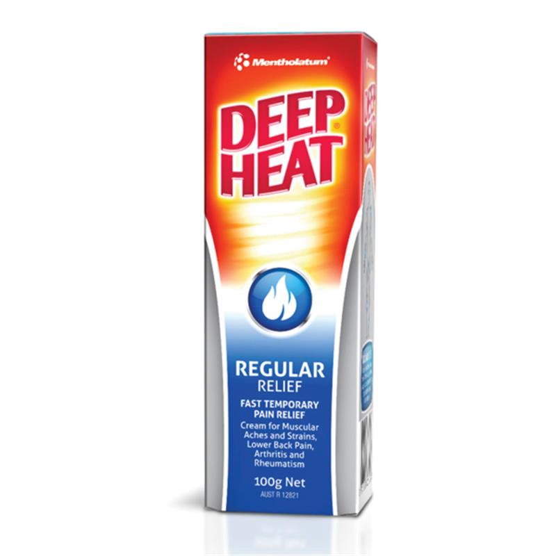 Deep Heat Regular Relief Cream 100g - Cutprice Online