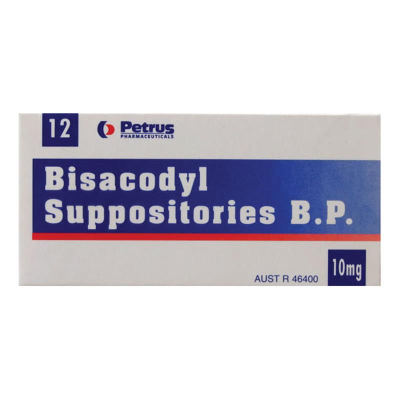 Bisacodyl Suppositories 12 Pack - Cutprice Online