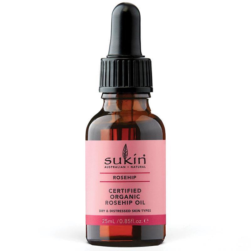 Sukin Certified Organic Rose Hip Oil 25ml - Cutprice Online
