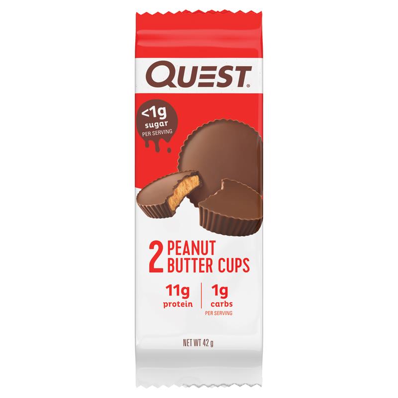 Quest Peanut Butter Cups 42g 12PK - Cutprice Online