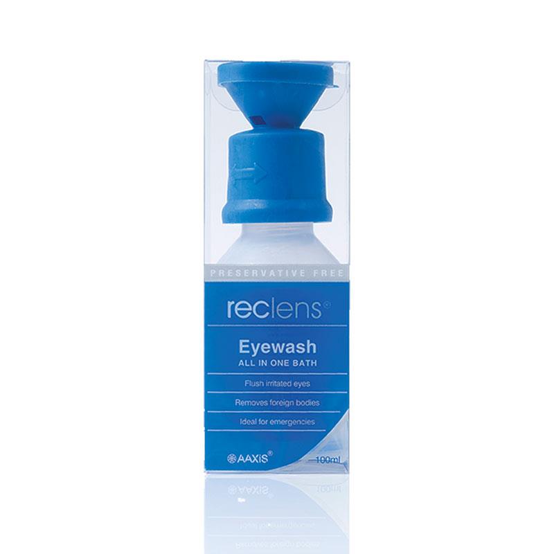 Reclens Eyewash with Eye Cup 100ml - Cutprice Online