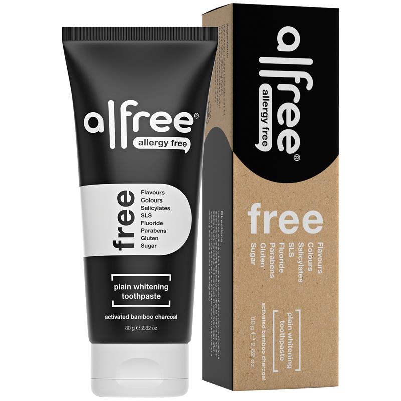 Alfree Plain Whitening Toothpaste 80g - Cutprice Online
