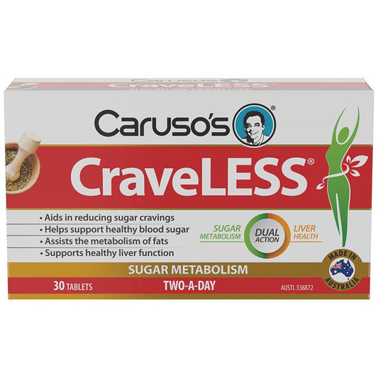 Caruso's Craveless 30 Tablets - Cutprice Online