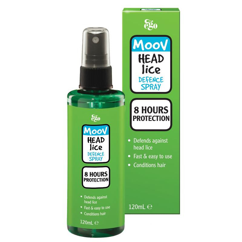 Ego Moov Head Lice Defence Spray 120ml - Lice/Nits - Cutprice Online