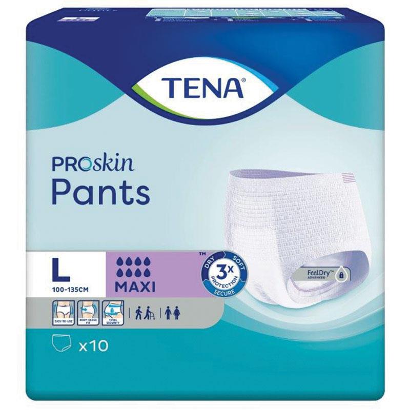 Tena Pants Proskin Maxi Large 10PK - Cutprice Online