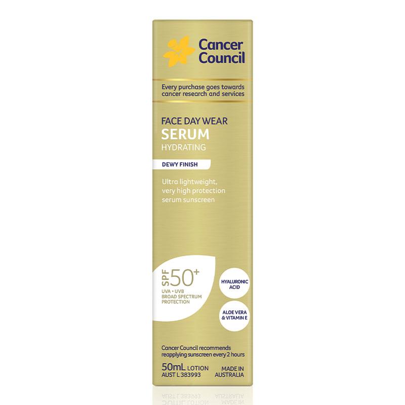 Cancer Council SPF 50+ Face Day Wear Serum 50ml - Cutprice Online