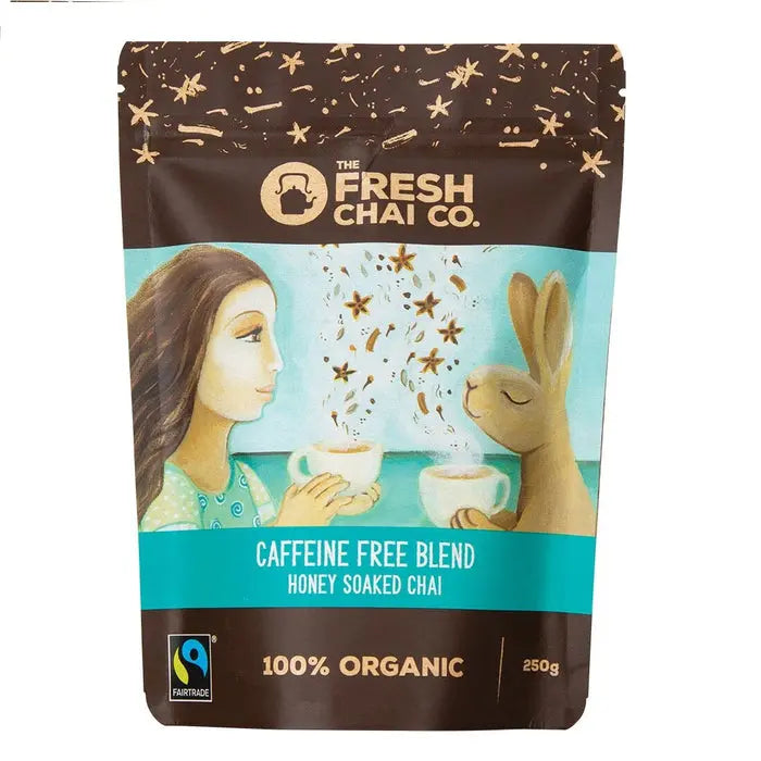 THE FRESH CHAI CO Caffeine Free Blend Honey Soaked Chai 250g THE FRESH CHAI CO