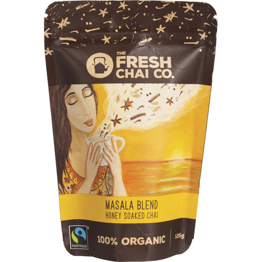 THE FRESH CHAI CO Masala Blend Honey Soaked Chai 125g - Cutprice Online