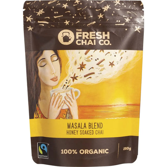 THE FRESH CHAI CO Masala Blend Honey Soaked Chai 250g THE FRESH CHAI CO