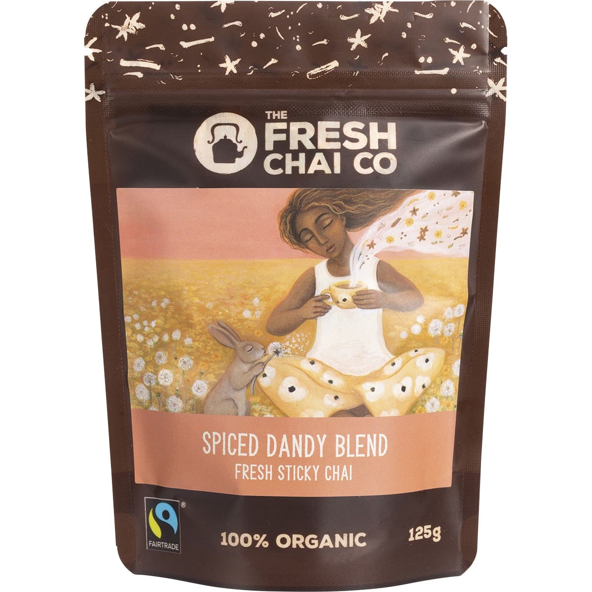 THE FRESH CHAI CO. Spiced Dandy Blend Fresh Sticky Chai 125g - Cutprice Online