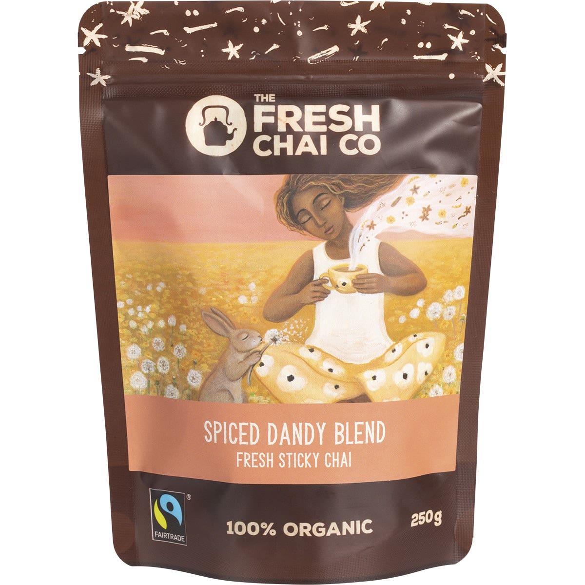THE FRESH CHAI CO. Spiced Dandy Blend Fresh Sticky Chai 250g - Cutprice Online