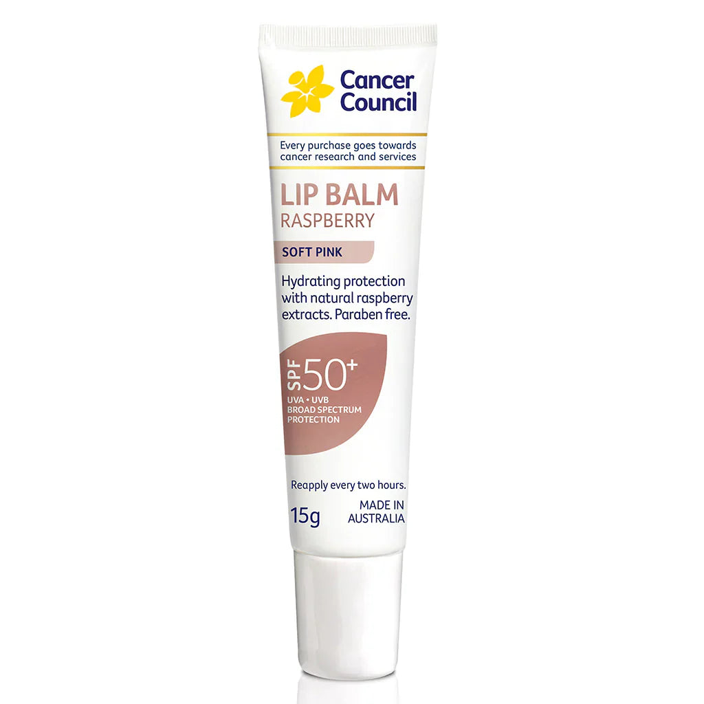 Cancer Council SPF 50+ Raspberry Lip Balm - Cutprice Online