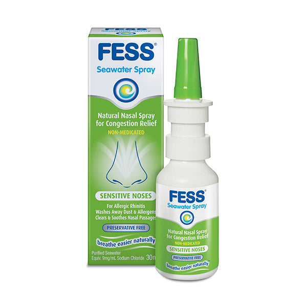 Fess Sensitive Noses Saline Nasal Spray 30ml - Cutprice Online