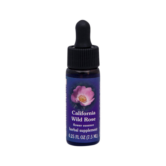 FES Organic Quintessentials Flower Essence California Wild Rose 7.5ml - Cutprice Online