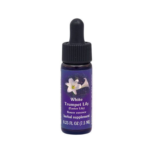 FES Organic Quintessentials Flower Essence White Trumpet Lily (Easter Lily) 7.5ml - Cutprice Online