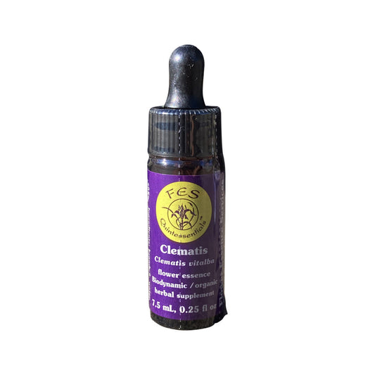 FES Organic Research Flower Essence Clematis 7.5ml - Cutprice Online