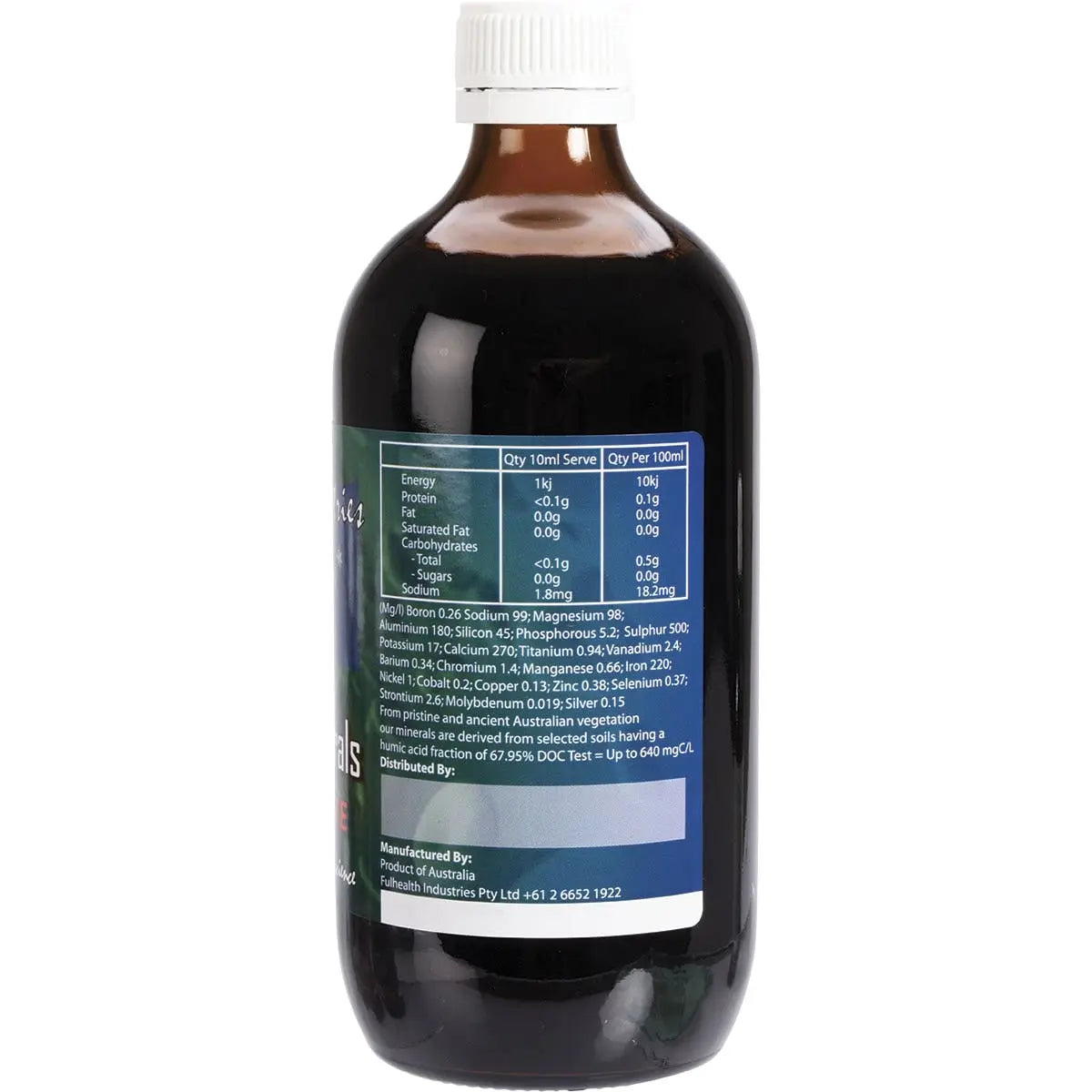 FULHEALTH Colloidal Minerals - Organic Concentrate 500ml FULHEALTH