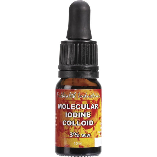 FULHEALTH Molecular Iodine Colloid 3% W/w 10ml FULHEALTH