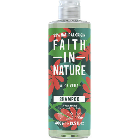 FAITH IN NATURE Shampoo Rejuvenating Aloe Vera 400ml - Cutprice Online