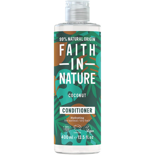 FAITH IN NATURE Conditioner Hydrating Coconut 400ml - Cutprice Online