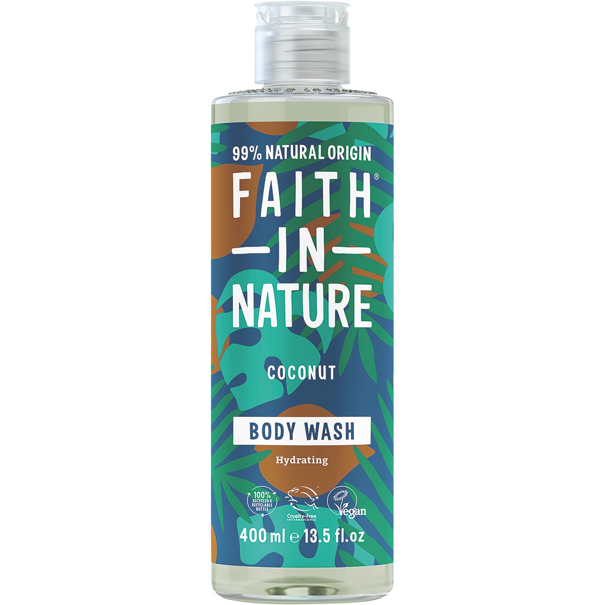 FAITH IN NATURE Body Wash Hydrating Coconut 400ml - Cutprice Online