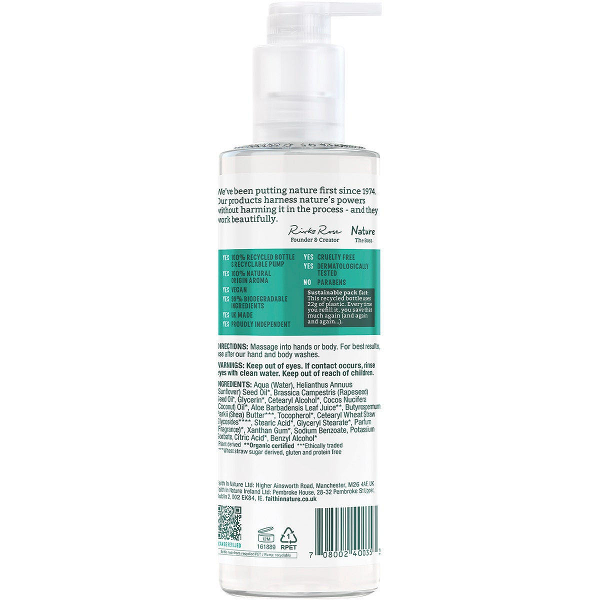FAITH IN NATURE Hand & Body Lotion Hydrating Coconut 400ml - Cutprice Online