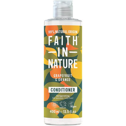 FAITH IN NATURE Conditioner Invigorating Grapefruit & Orange 400ml - Cutprice Online