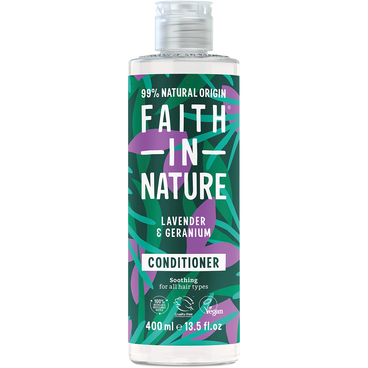 FAITH IN NATURE Conditioner Soothing Lavender & Geranium 400ml - Cutprice Online