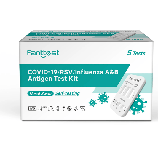 Fanttest Plus Rsv A/b Covid19 Test 5 Pack