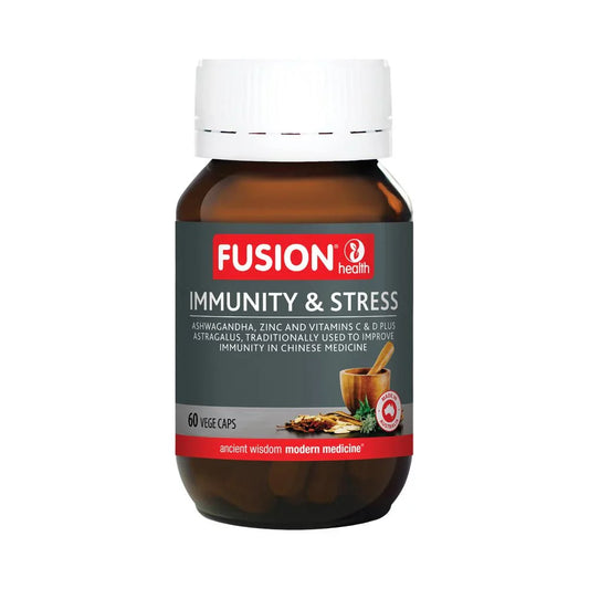 Fusion Health Immunity & Stress 60vc