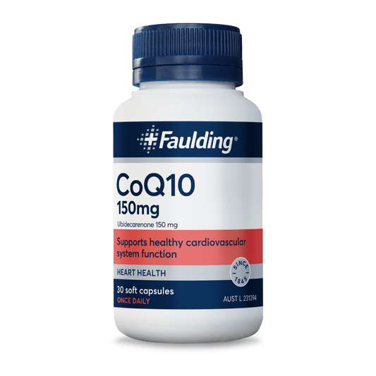 Faulding CoQ10 150mg 30 Capsules - Cutprice Online
