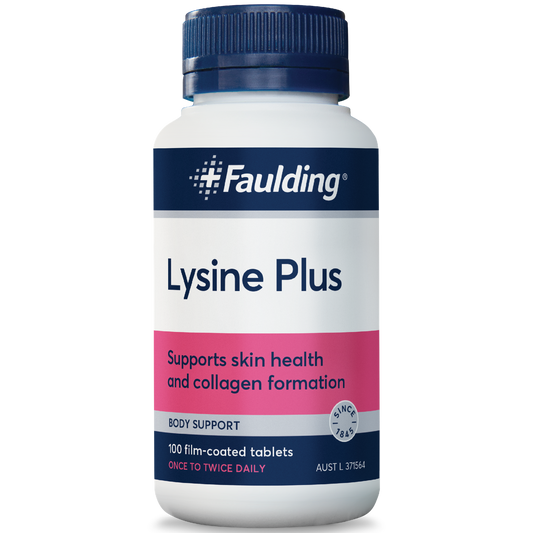 Faulding Lysine Plus 100 Tablets - Cutprice Online