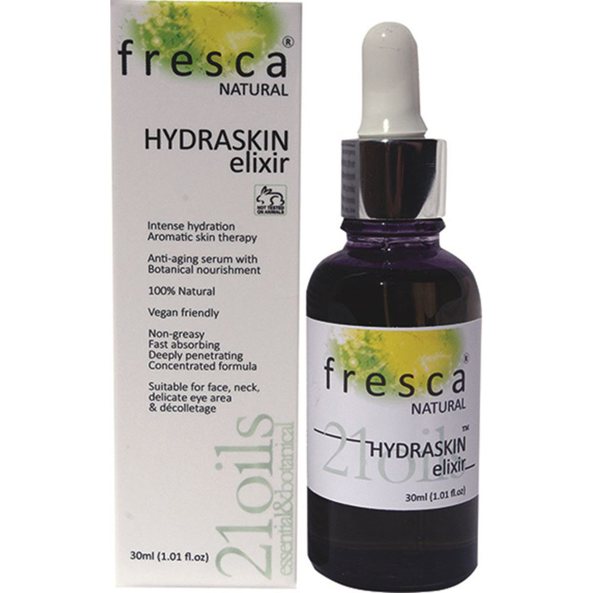 Fresca Natural Hydraskin Elixir (Anti-Aging Serum with 21 Oils) 30ml - Cutprice Online
